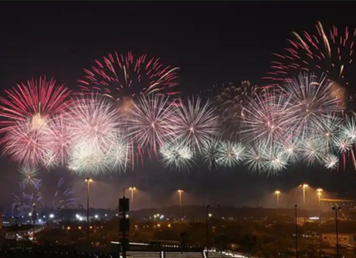 望谟县焰火晚会